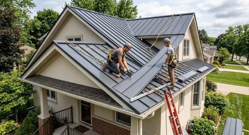 Metal Roof Installation in Newark, NJ