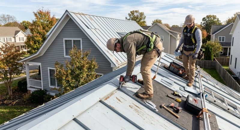 Metal Roof Repair in Paterson, NJ