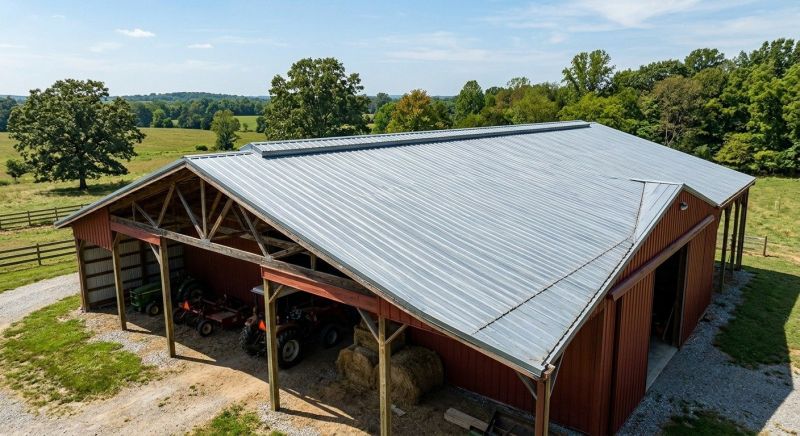 Pole Barn Roof Repair in New Windsor, NY