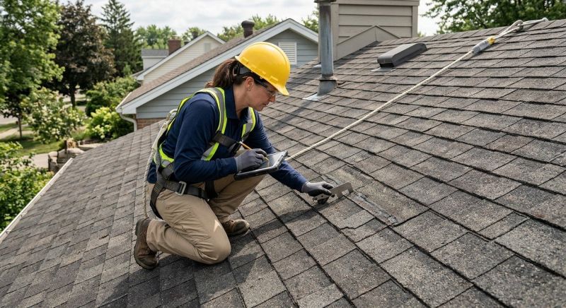 Roof Damage Inspection in Rockland County, NY