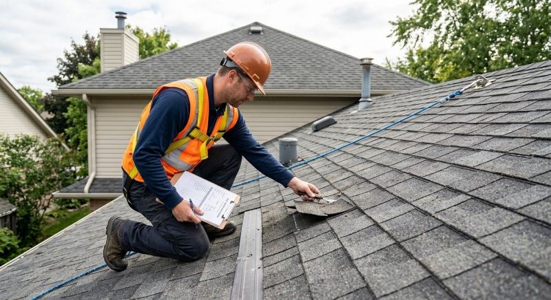 Roof Damage Inspection in Union City, NJ