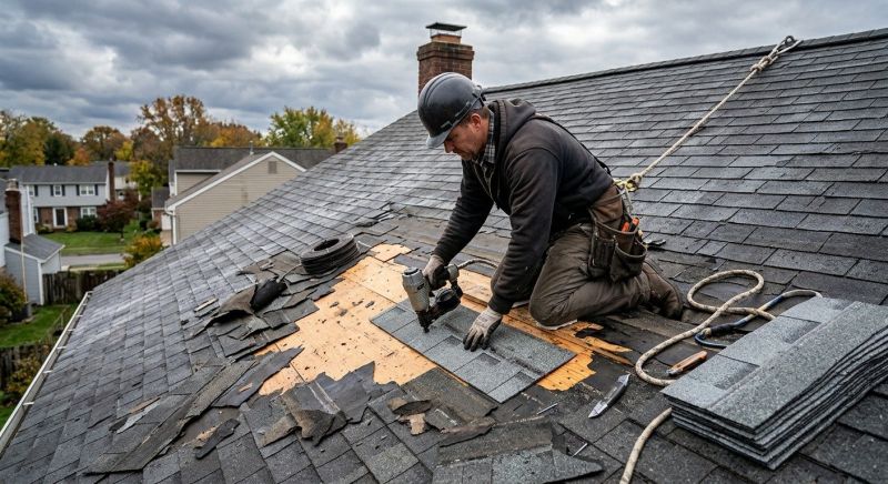 Roof Damage Repair in Boonton, NJ