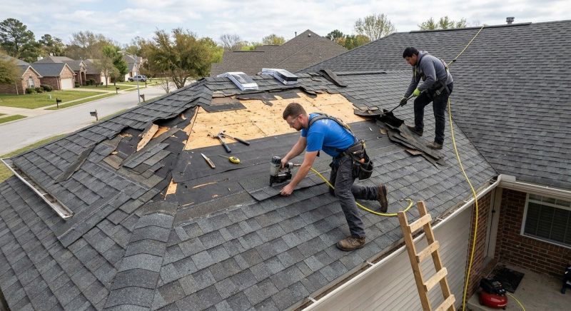 Roof Damage Repair in Hudson County, NJ