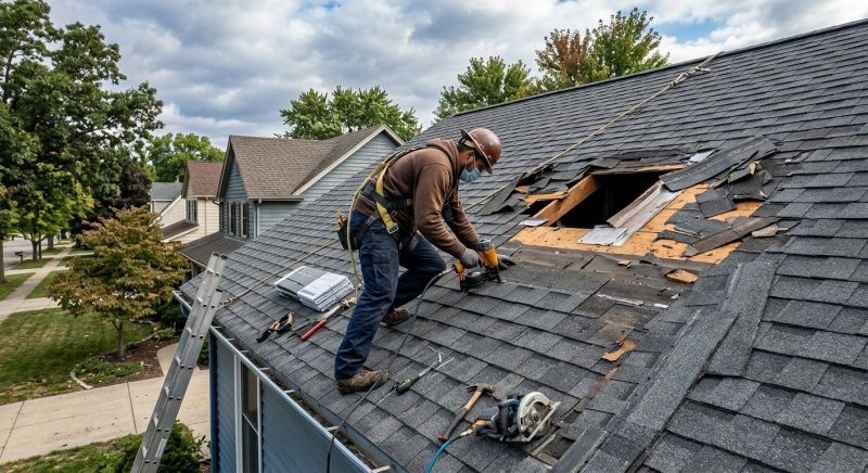 Roof Damage Restoration in Fairfield, NJ