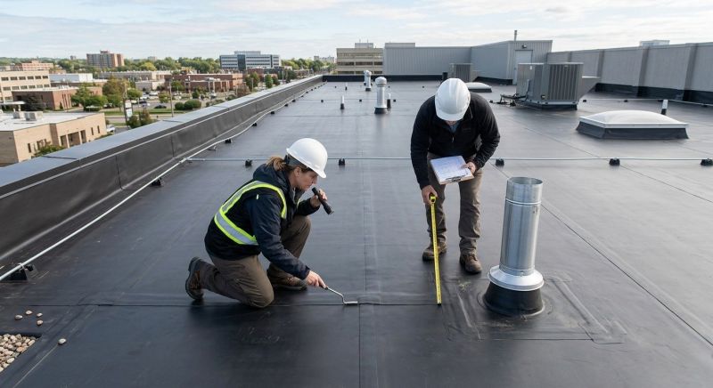 Rubber Roof Inspection in Rockland County, NY