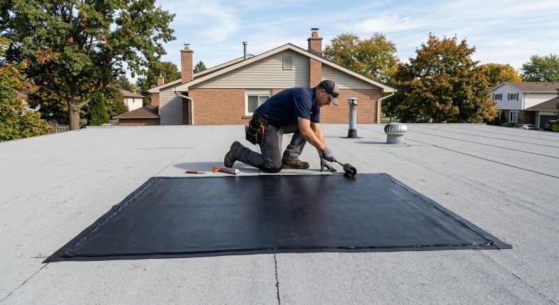 Rubber Roof Repair in Hackensack, NJ