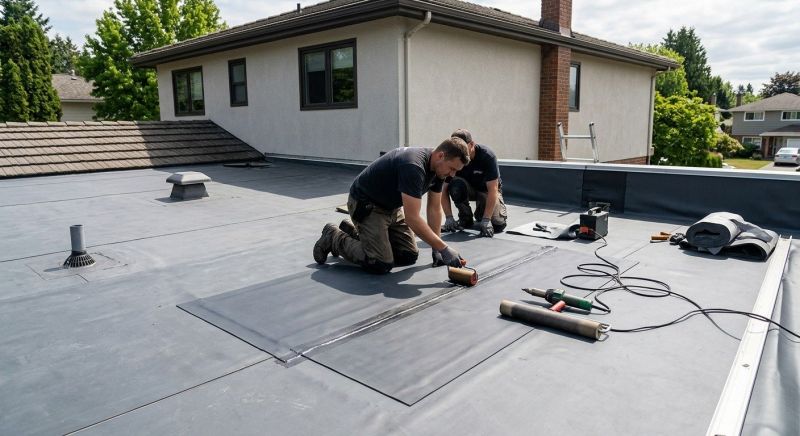 Rubber Roof Repair in Hartsdale, NY