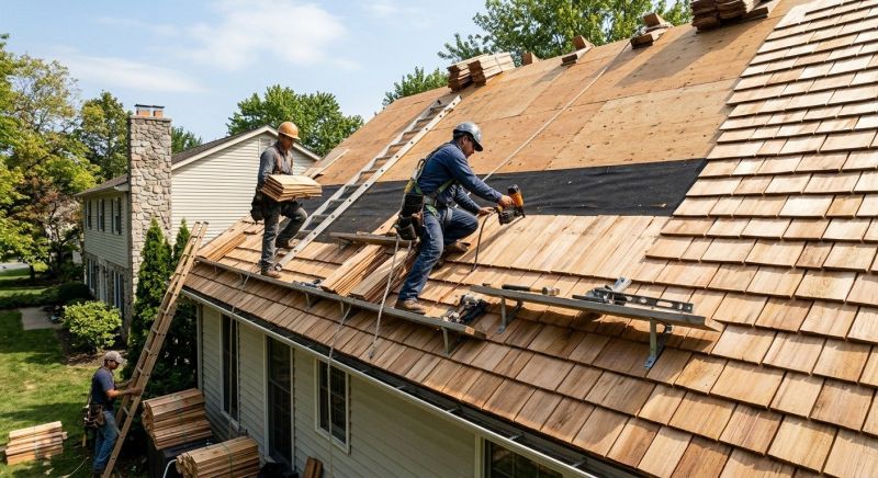 Shake Roof Replacement in Somers, NY