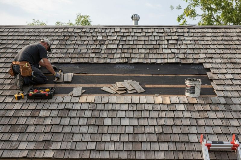 Shake Shingle Repair in Newark, NJ