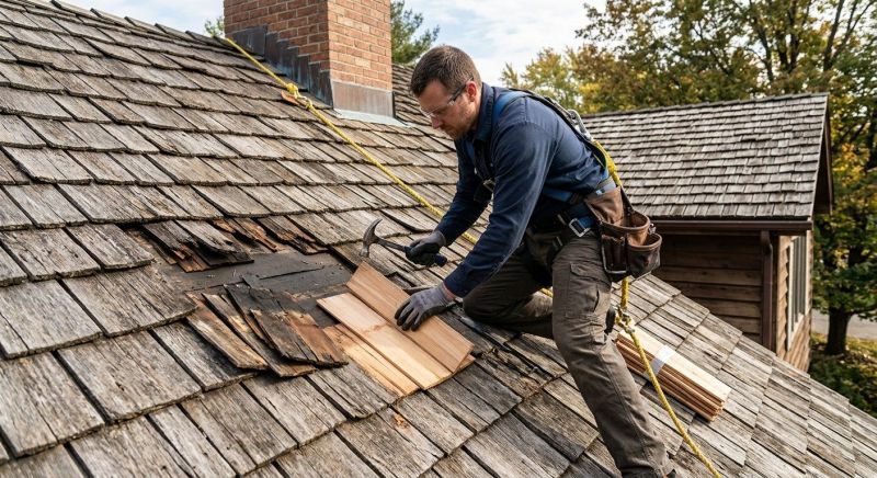 Shake Shingle Repair in Scarsdale, NY