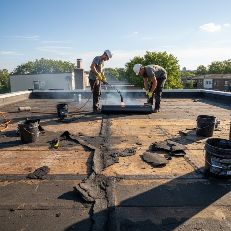 Single Ply Roof Repair in Lincoln Park, NJ