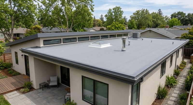 Single Ply Roof Replacement in Montvale, NJ