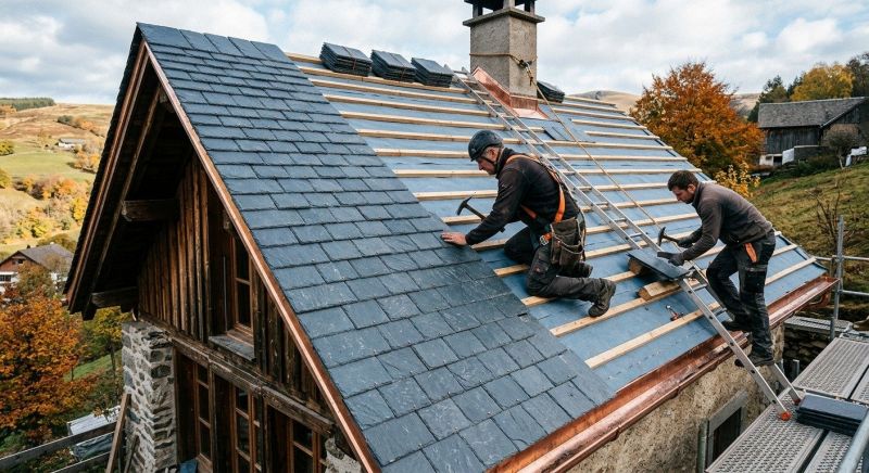Slate Roof Construction in Pine Island, NY