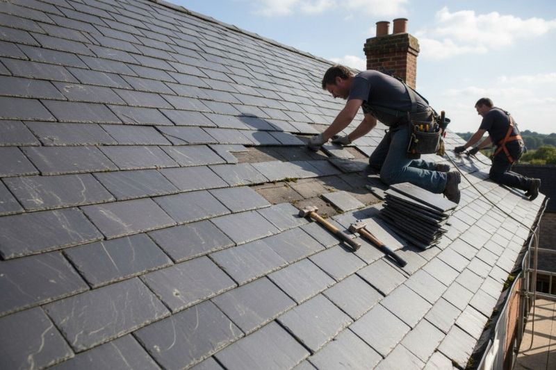 Slate Roof Repair in Larchmont, NY