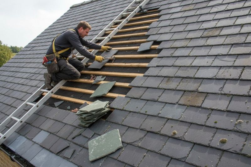Slate Roof Repair in Nyack, NY