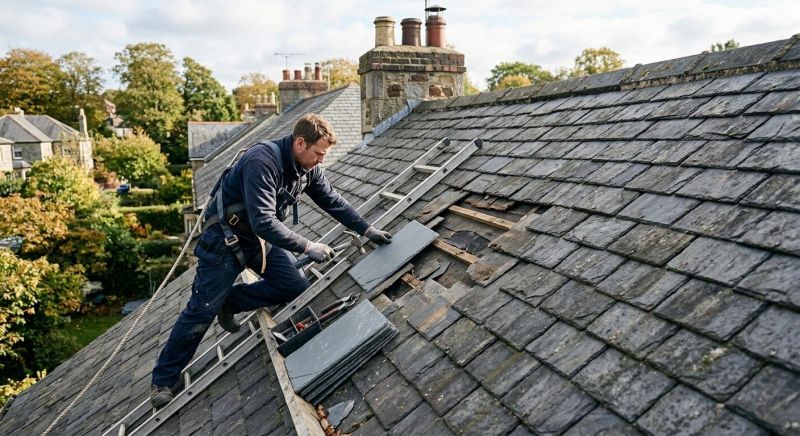 Slate Shingles Repair in Central Valley, NY