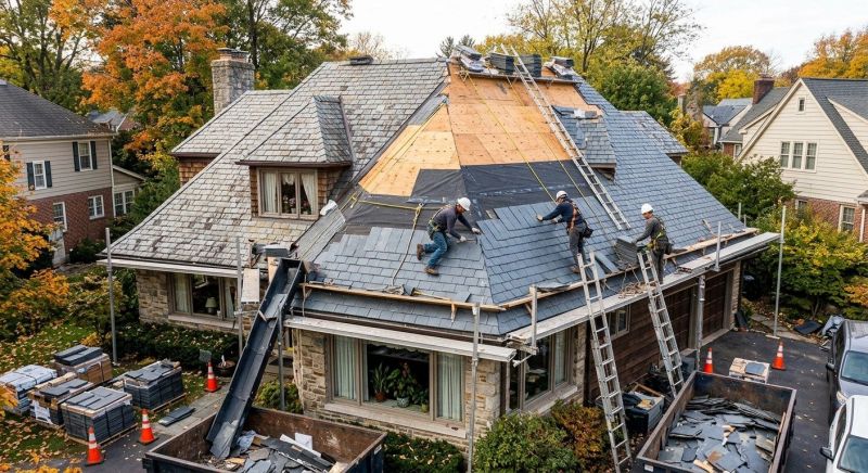 Slate Shingles Repair in Greenwich, CT