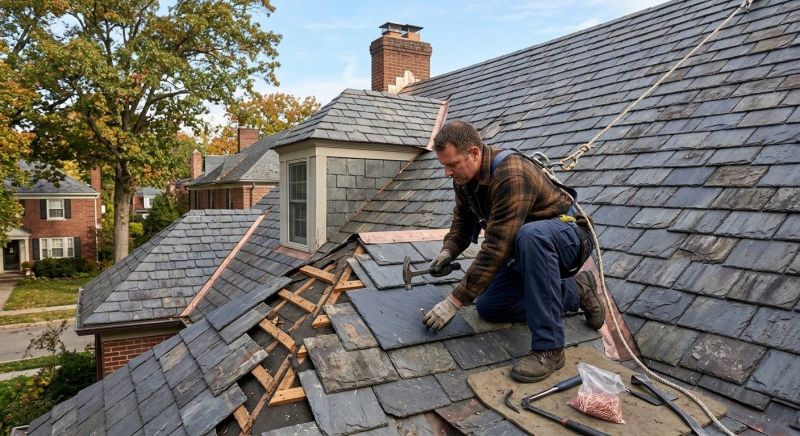 Slate Shingles Repair in Lake Peekskill, NY