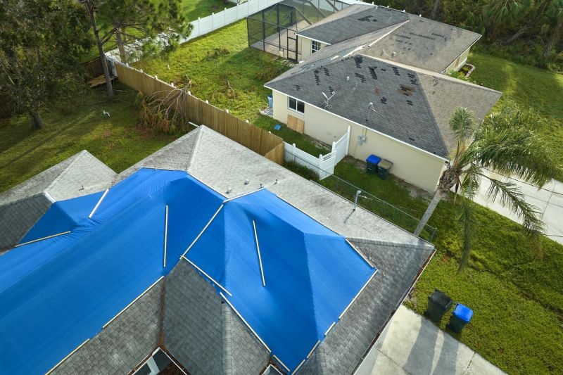 Storm Damage Roof Tarping in Rockland County, NY