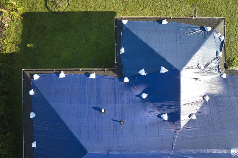 Storm Damage Roof Tarping in Rockland County, NY