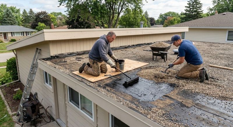 Tar And Gravel Roof Repair in Bronx County, NY