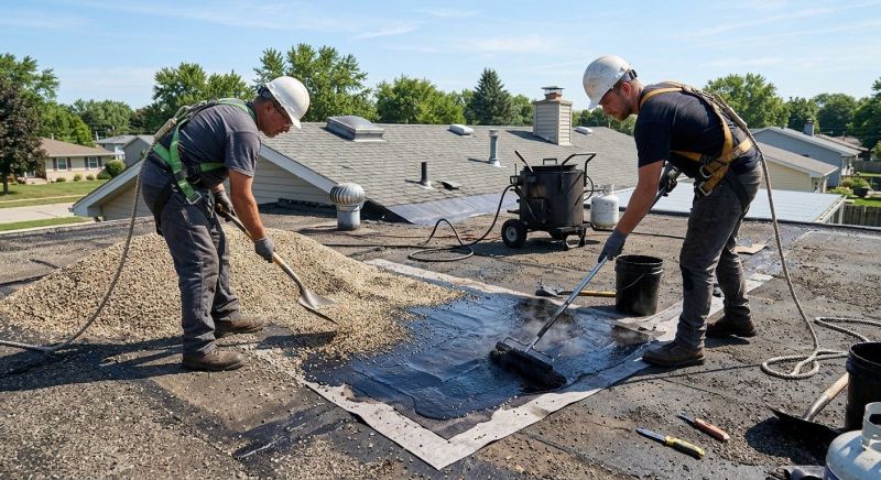 Tar And Gravel Roof Repair in Glen Rock, NJ