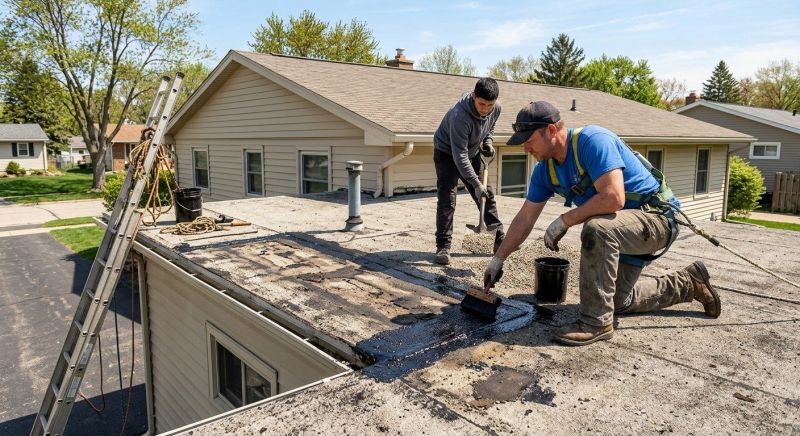 Tar And Gravel Roof Repair in Paramus, NJ