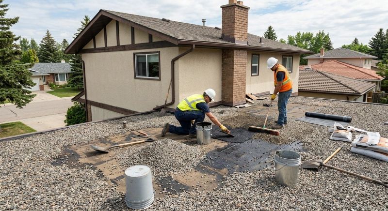 Tar And Gravel Roof Repair in Paramus, NJ