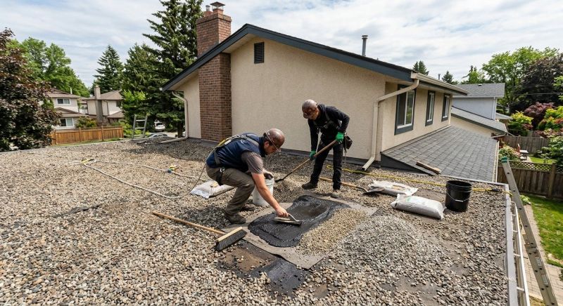 Tar And Gravel Roof Repair in Pequannock, NJ