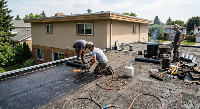 Tar Roof Repair in Ho Ho Kus, NJ