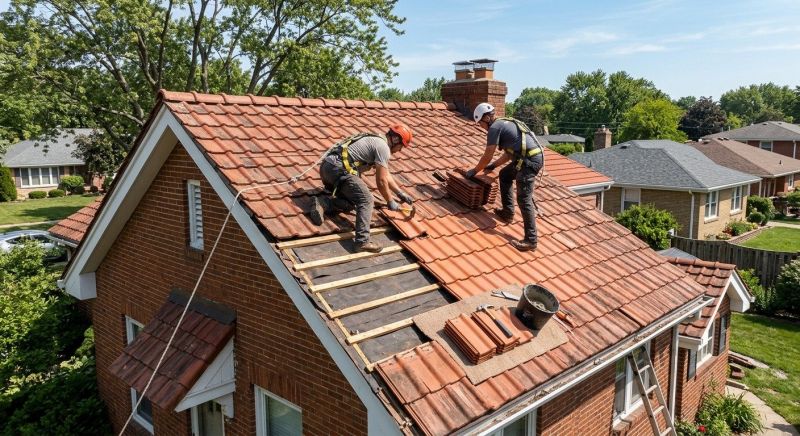 Tile Roof Repair in Hackensack, NJ