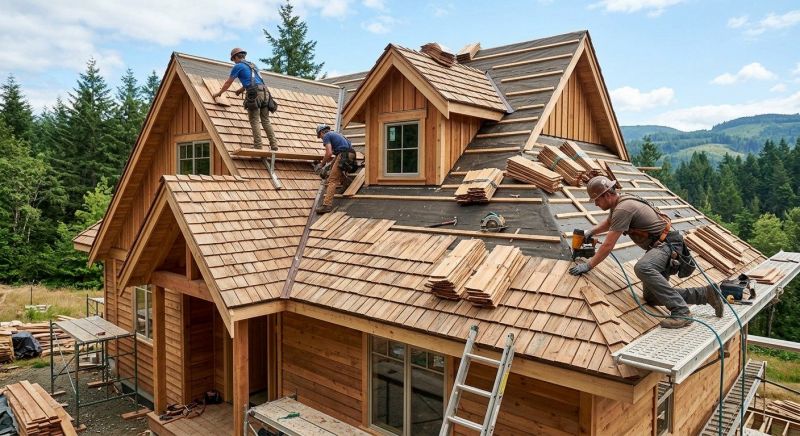 Wood Roofing Installation in Paramus, NJ
