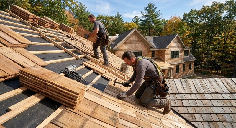 Wood Roofing Installation in Saddle Brook, NJ