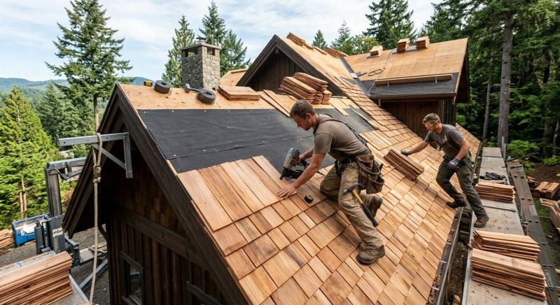 Wood Roofing Installation in Wayne, NJ