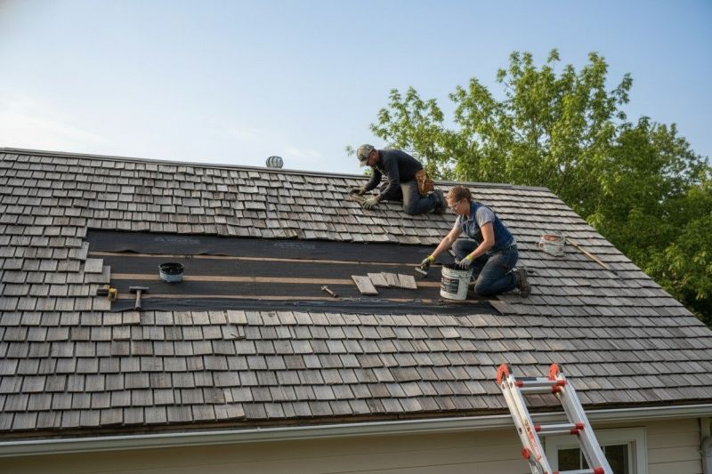 Wood Shake Roof Repair in Mahopac, NY
