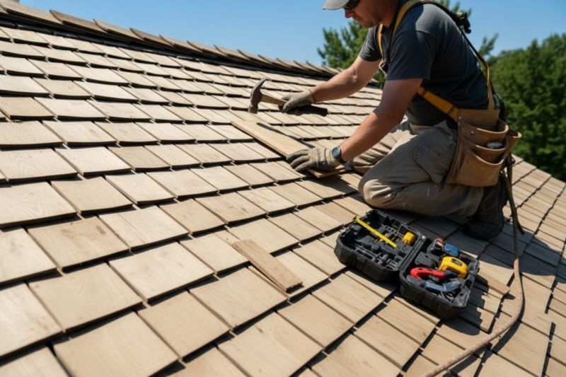 Wood Shake Roof Repair in Tarrytown, NY