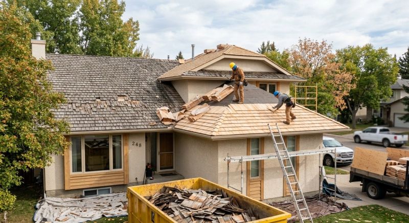 Wood Shake Roof Replacement in Oak Ridge, NJ