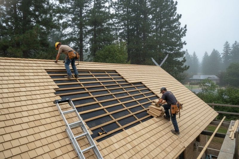 Wood Shingles Repair in Kearny, NJ
