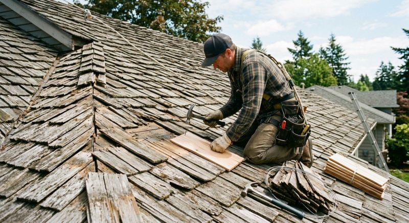 Wood Shingles Repair in Nyack, NY