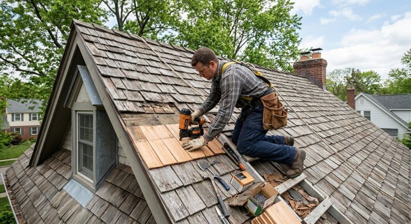 Wood Shingles Repair in Nyack, NY