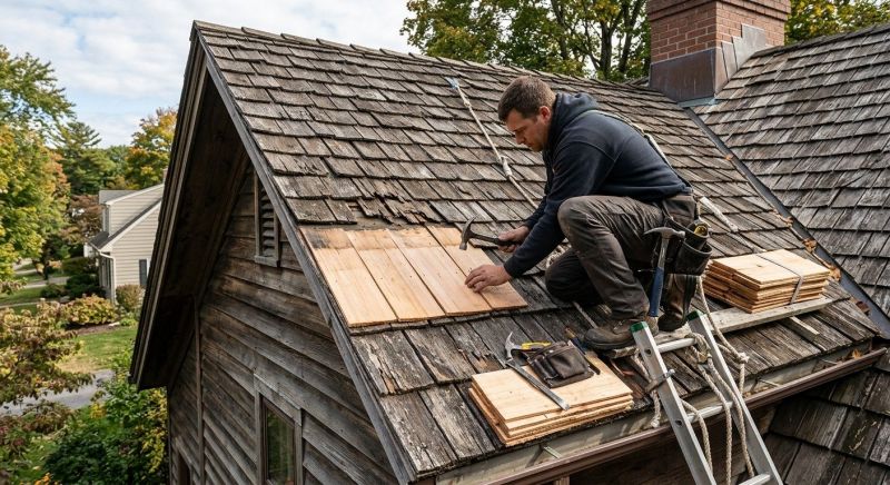 Wood Shingles Repair in Paterson, NJ